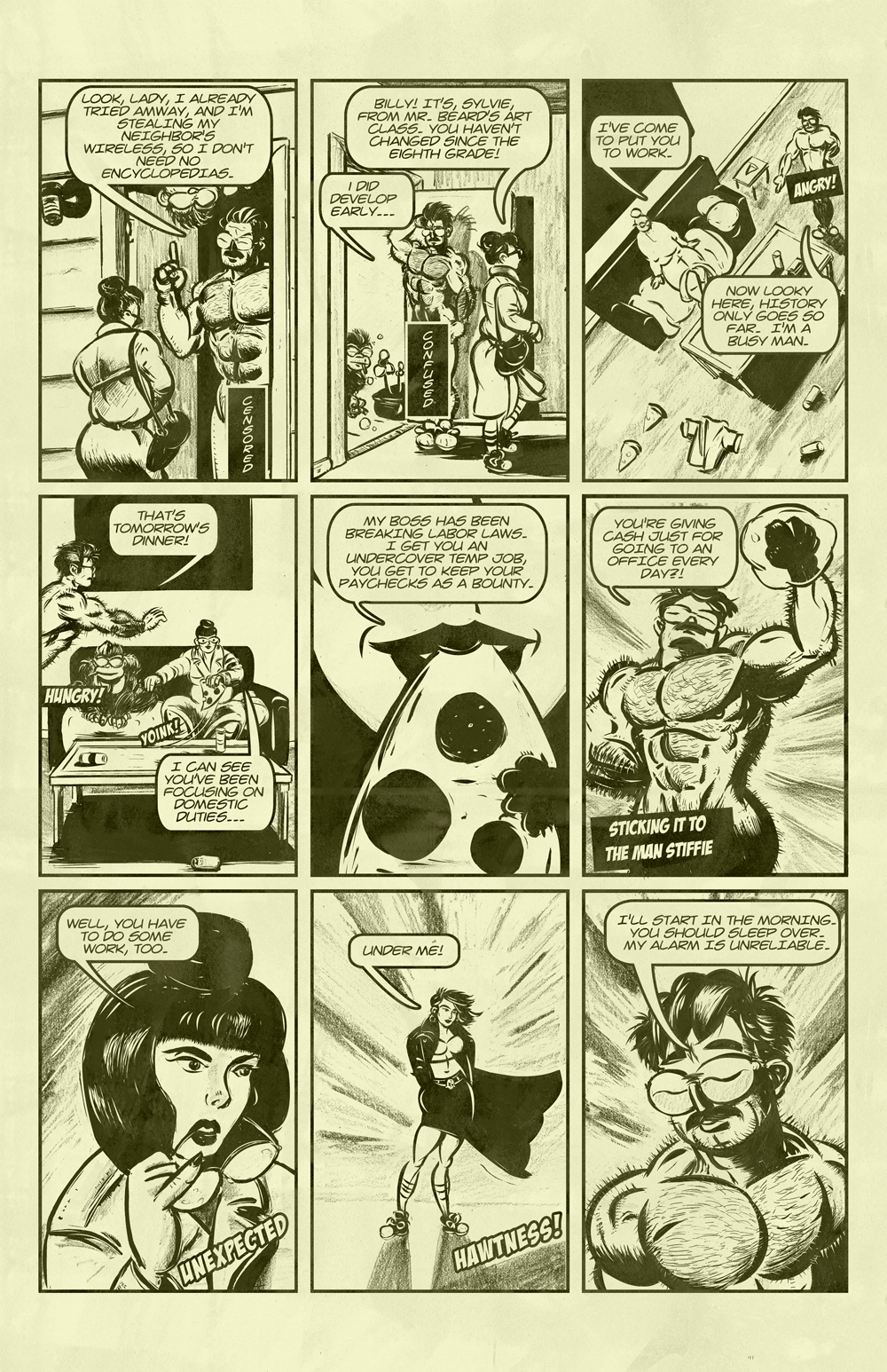 Billy Badass Vs. The Workplace of the Damned